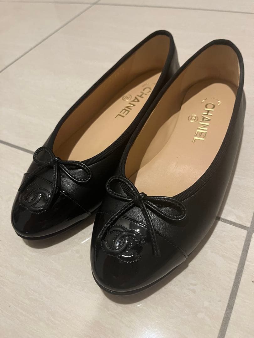 極美品　CHANEL バレリーナ　36 シャネル