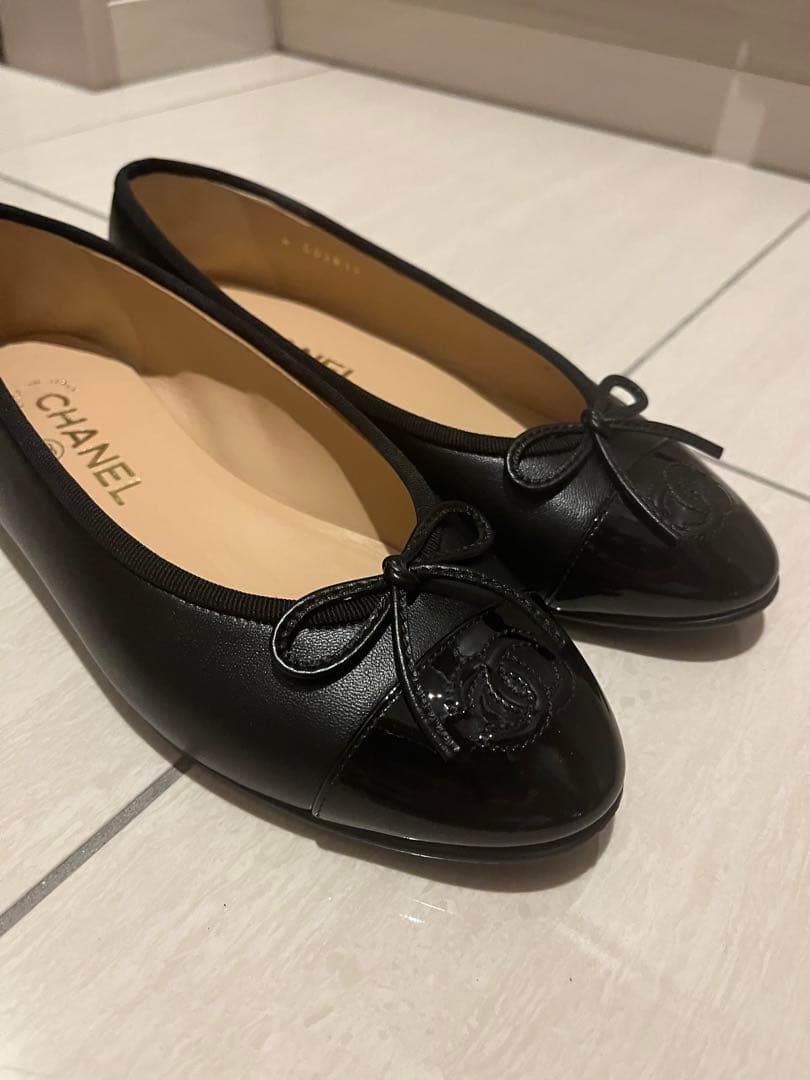 極美品　CHANEL バレリーナ　36 シャネル