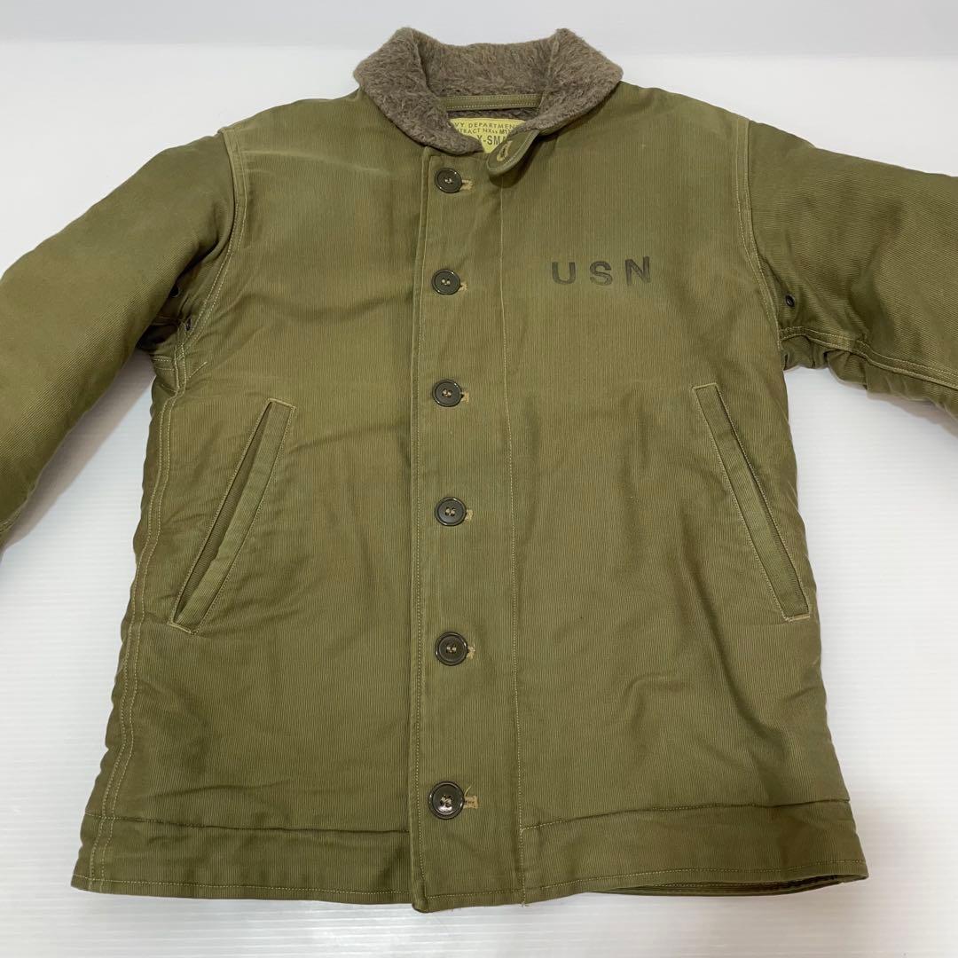 knmen129-0701 バズリクソンズ　N-1 デッキジャケット　XS