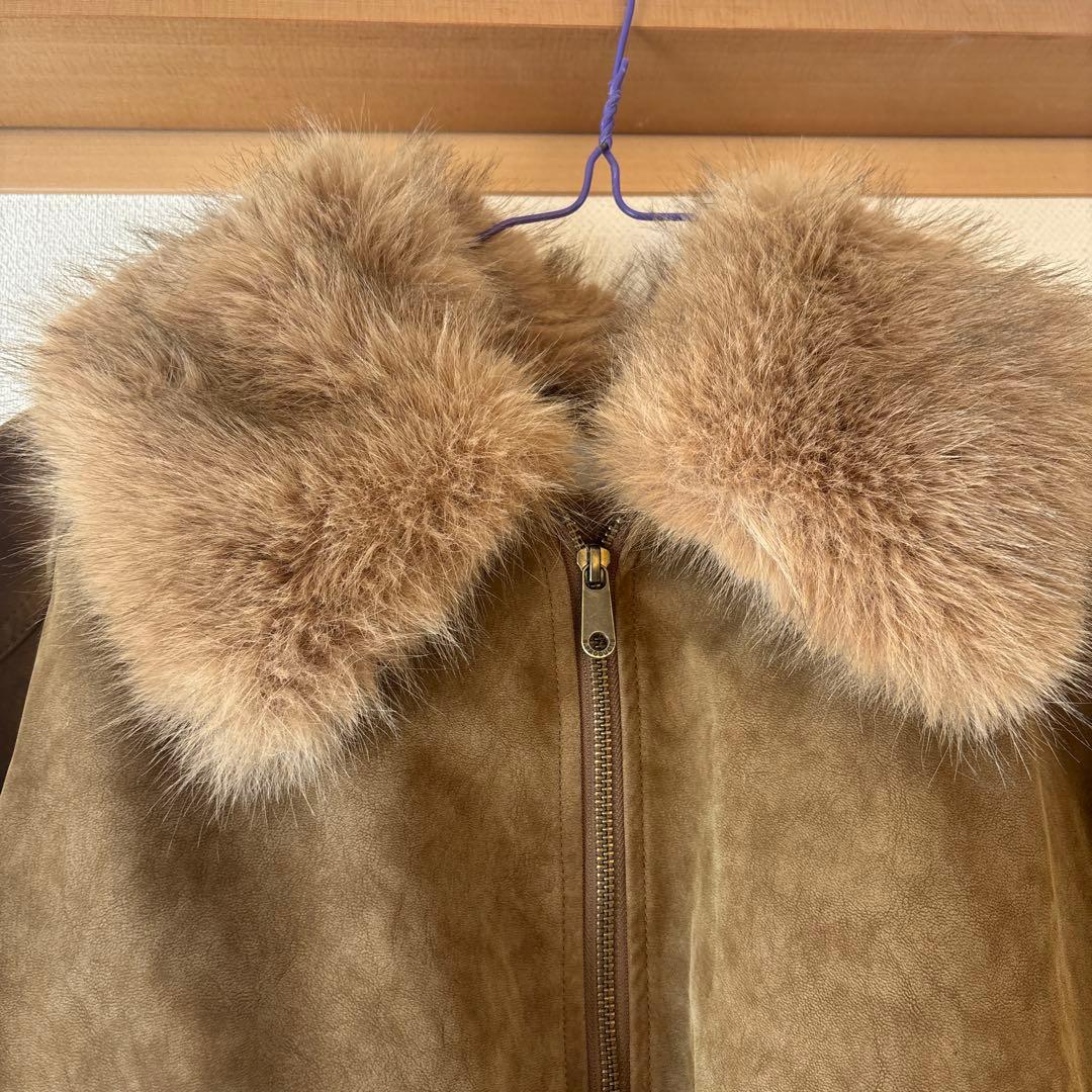 SLY WASHED PUFFER ブルゾン ブラウンカラー