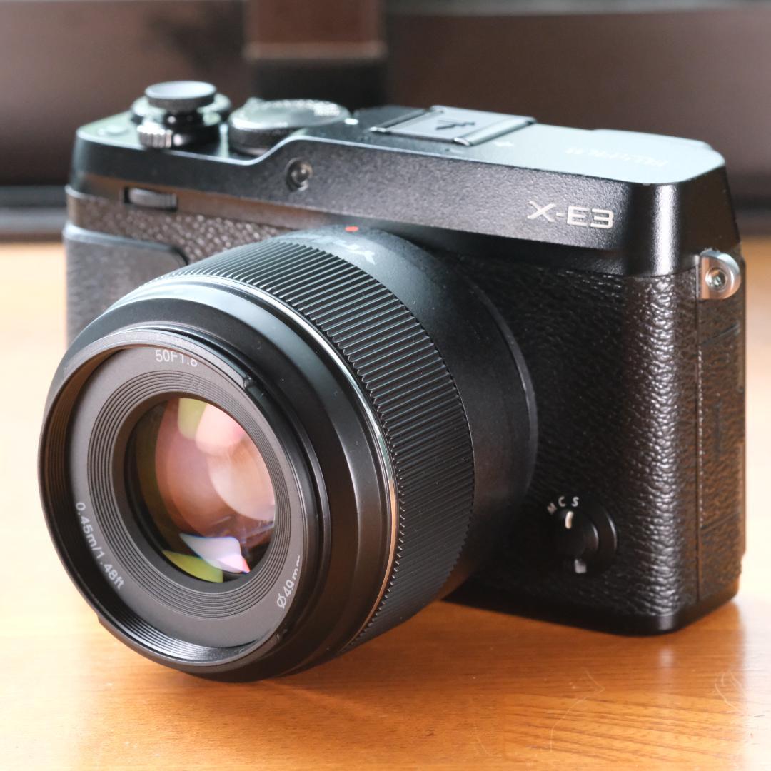 YONGNUO YN50mm F1.8X DA DSM Xマウント AF 極美