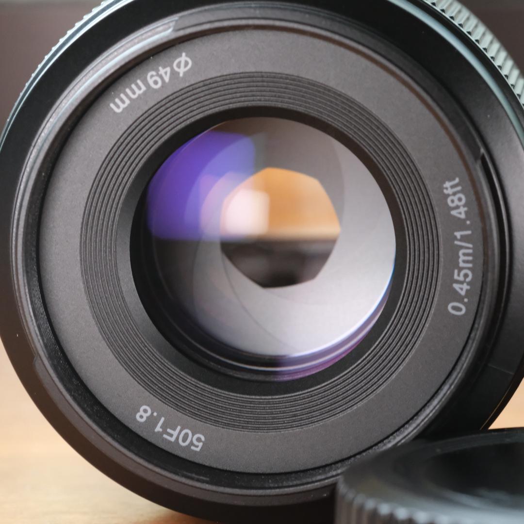 YONGNUO YN50mm F1.8X DA DSM Xマウント AF 極美