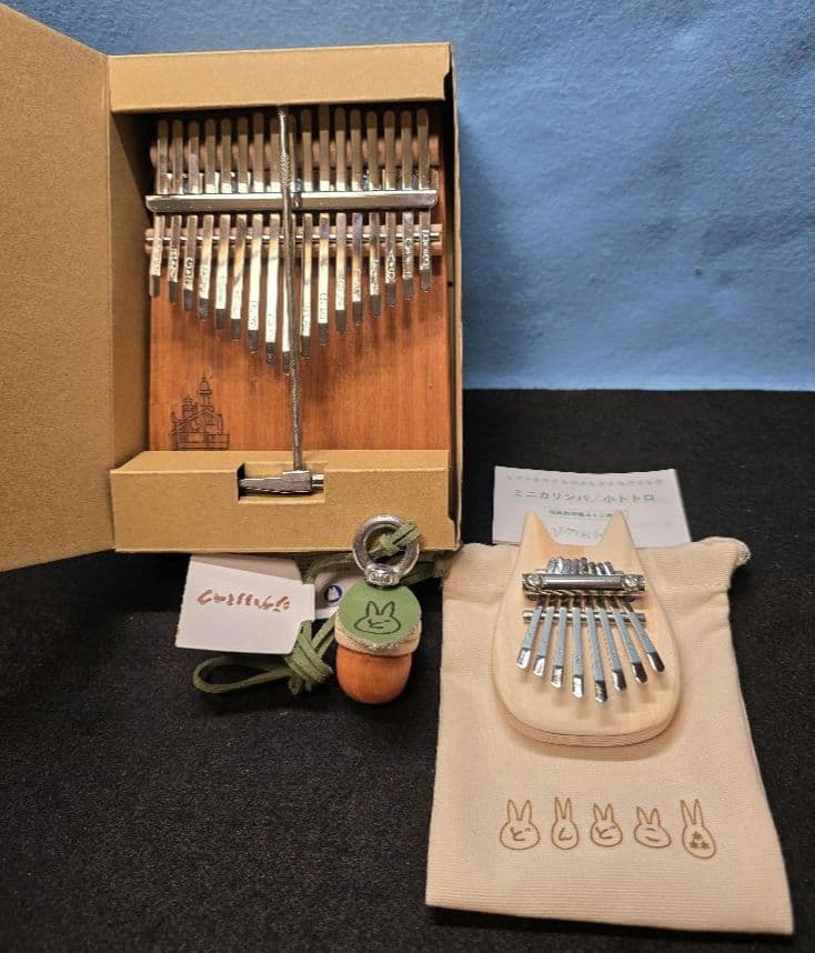 ジブリパーク トトロカリンバ　エレベーター塔カリンバ　どんぐりバードコール