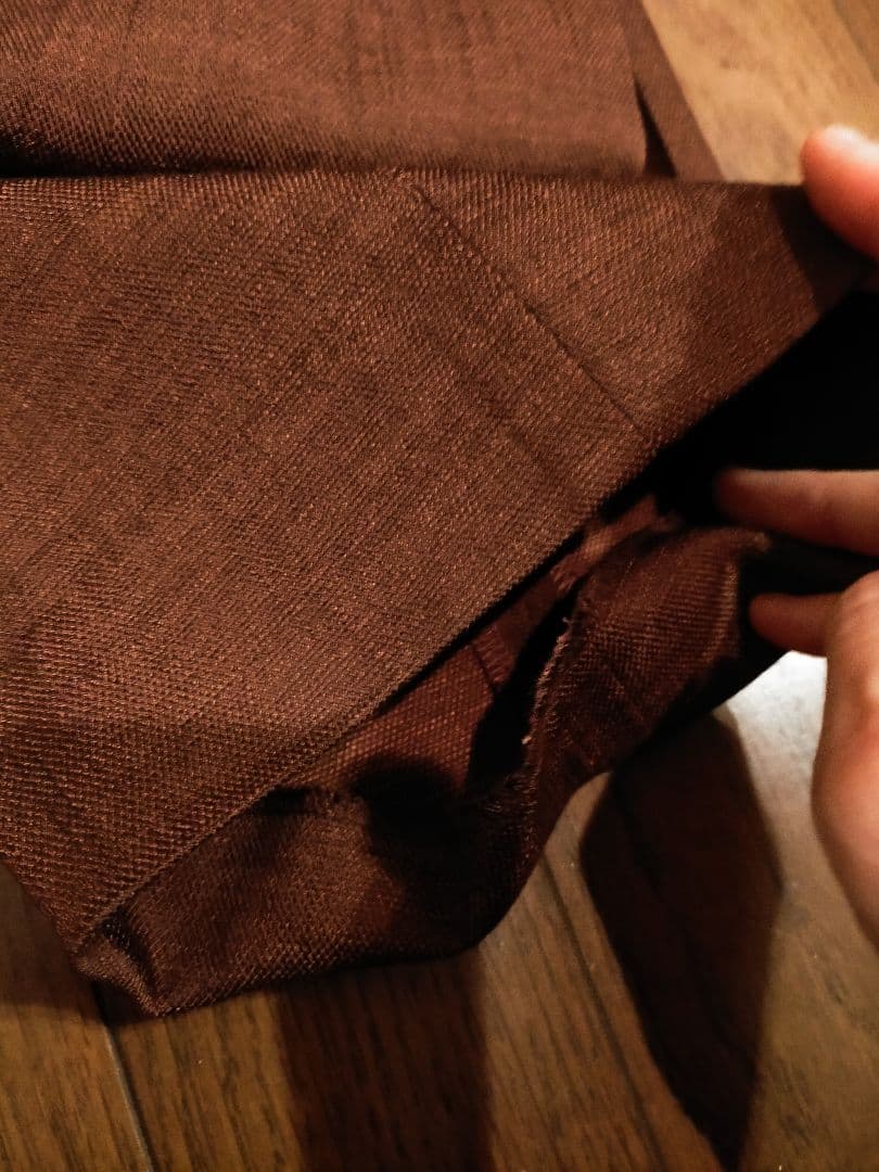 6 ROKU TUCK PANTS/パンツ　36 ブラウン