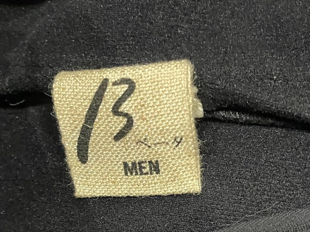 β MEN メンズジャケット　黒　ストレッチ　M フード取り外し可　お洒落