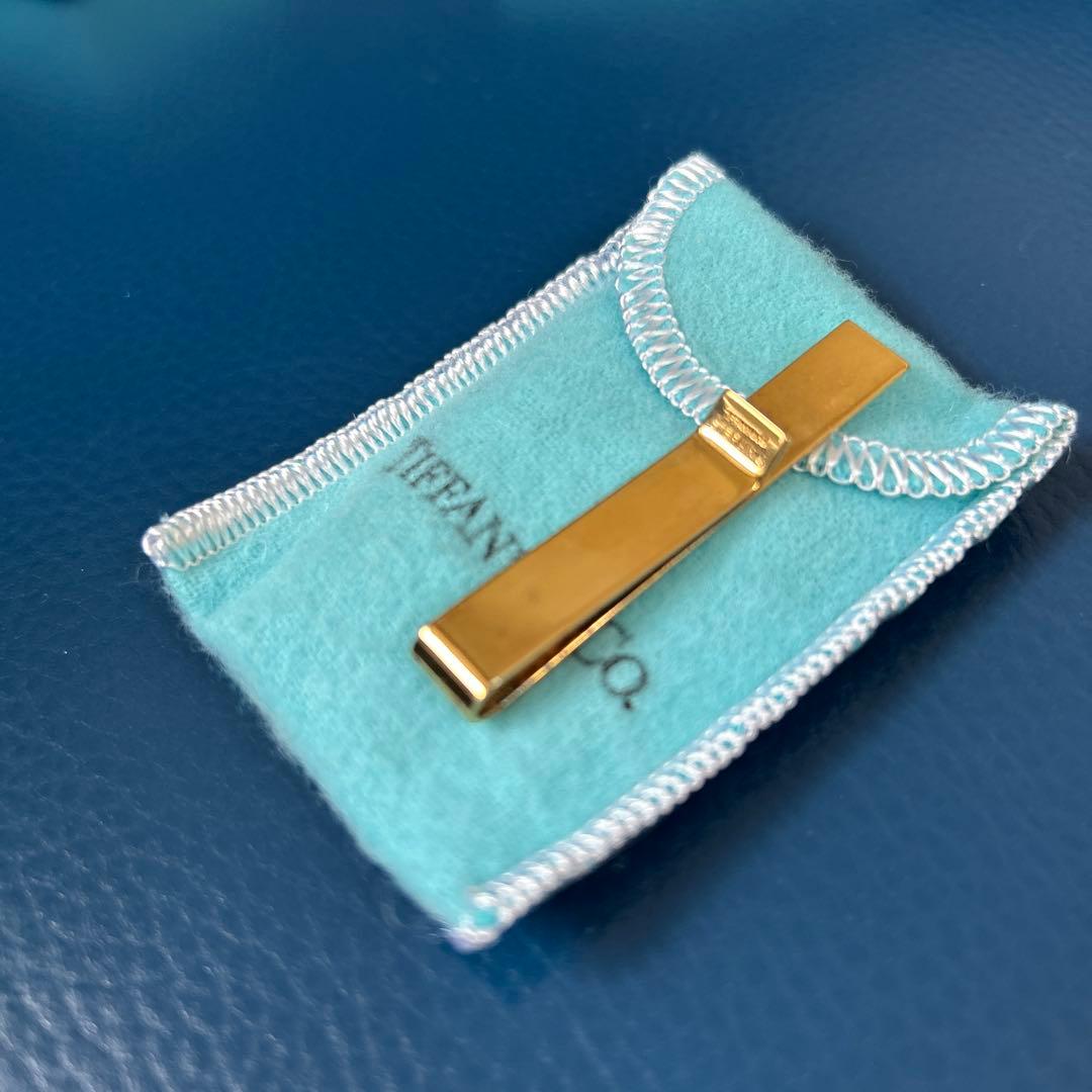 Tiffany & Co. ゴールド 色スターリングシルバーネクタイピン
