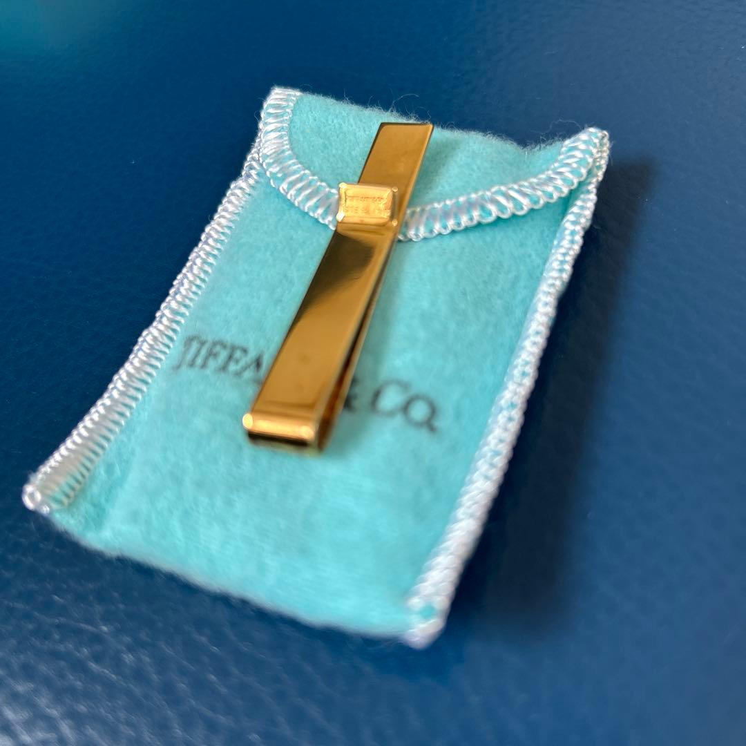 Tiffany & Co. ゴールド 色スターリングシルバーネクタイピン
