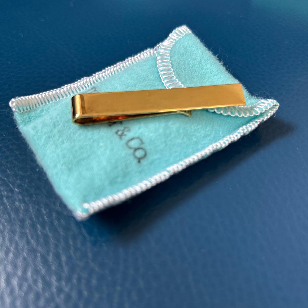 Tiffany & Co. ゴールド 色スターリングシルバーネクタイピン
