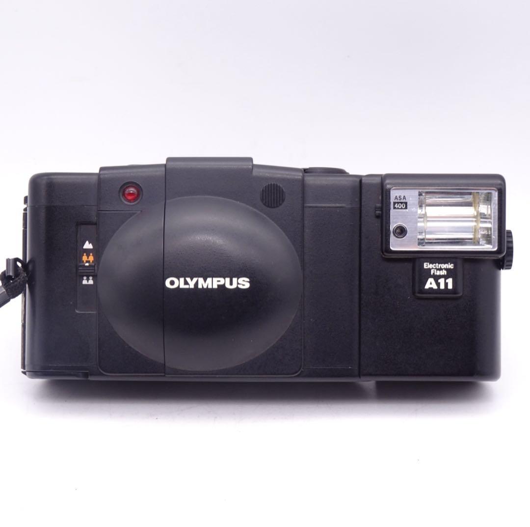 【完動美品】 OLYMPUS XA2 A11 コンパクトフィルムカメラ ストロボ