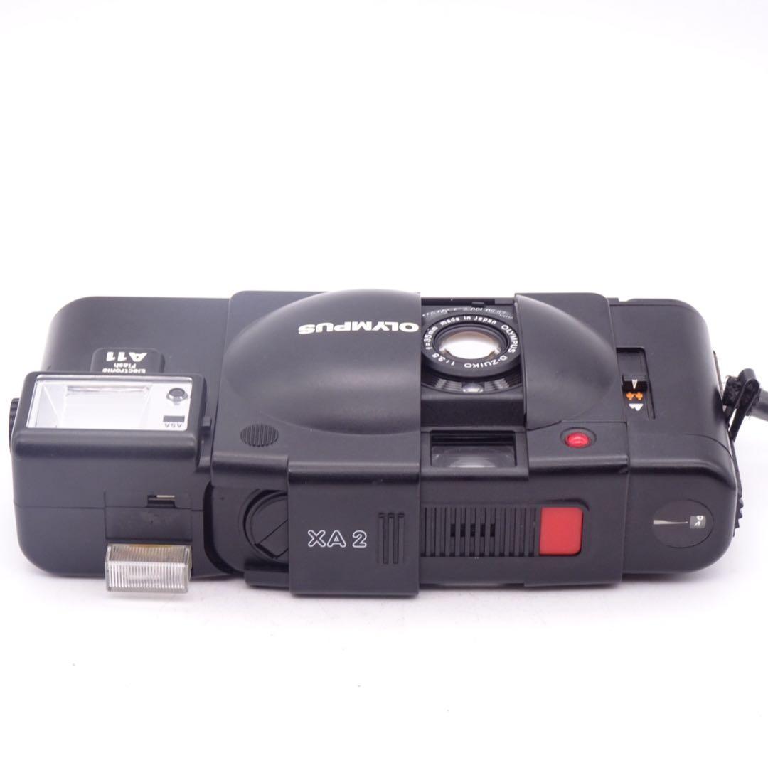 【完動美品】 OLYMPUS XA2 A11 コンパクトフィルムカメラ ストロボ