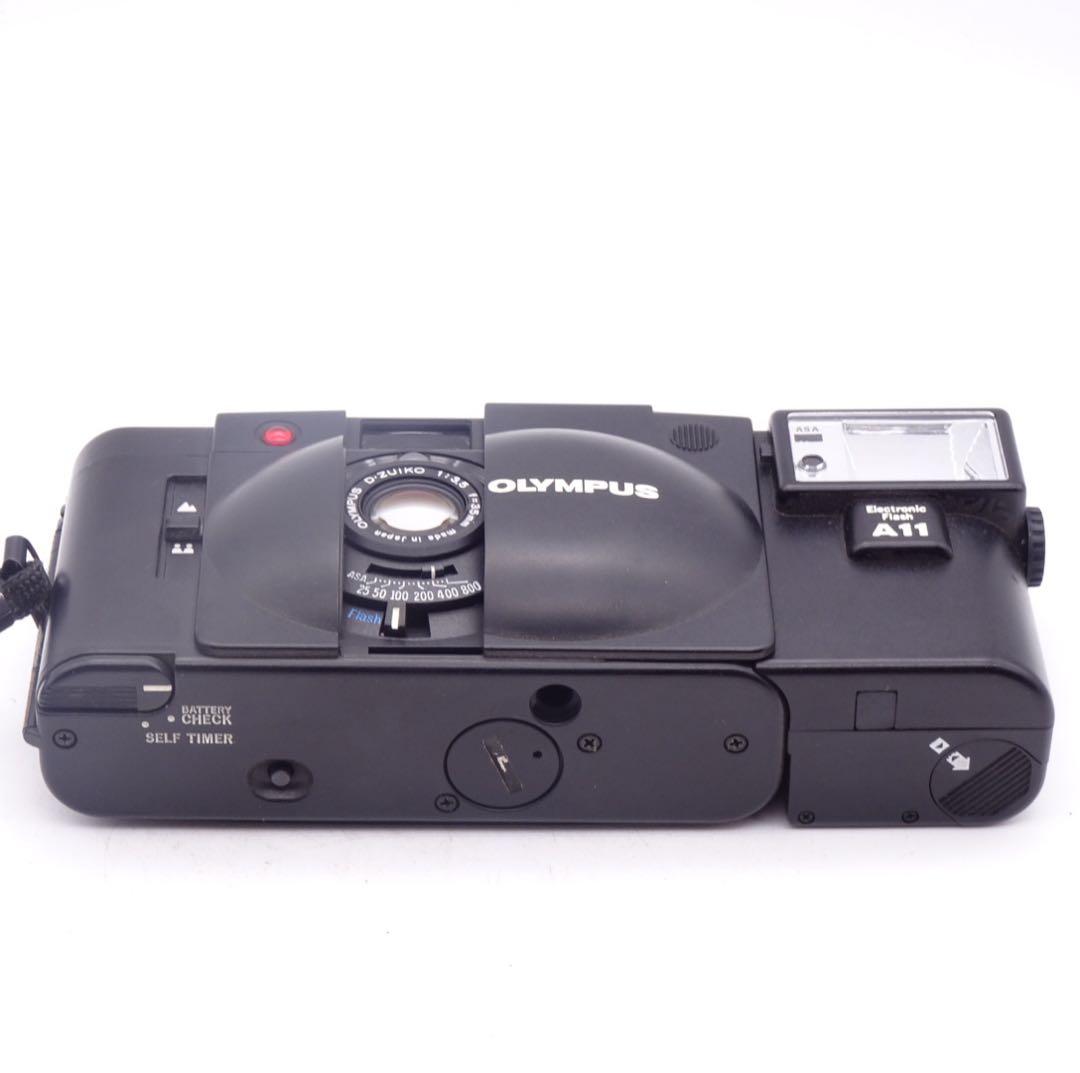 【完動美品】 OLYMPUS XA2 A11 コンパクトフィルムカメラ ストロボ