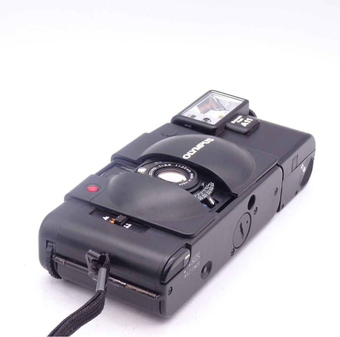 【完動美品】 OLYMPUS XA2 A11 コンパクトフィルムカメラ ストロボ