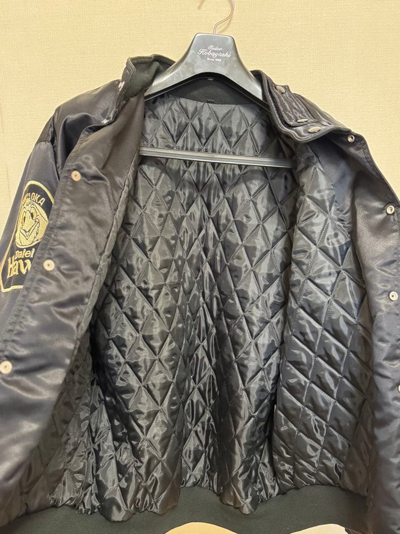 わ*～様 ダイエーホークス 1999 V3 優勝記念 ジャケット LL ブラック