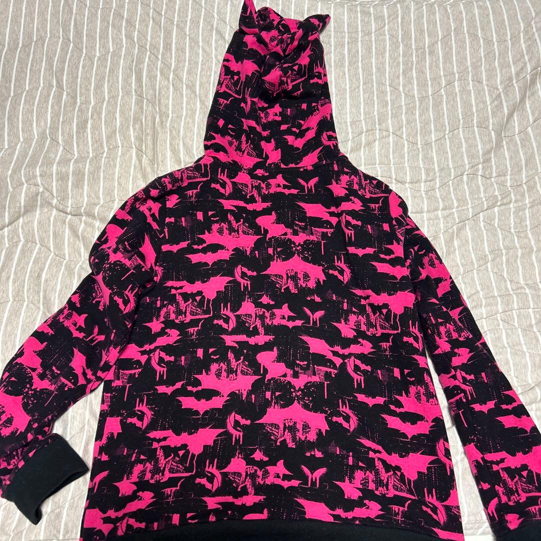 y2k pop グランジ 平成 ギャル ツノ付き ジップパーカー archive