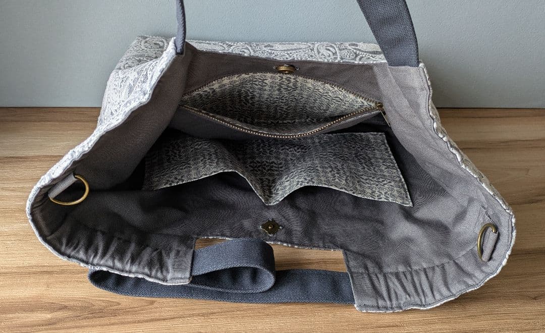 【アップル17様オーダー】ミナペルホネンハンドメイドシャーリングバッグ