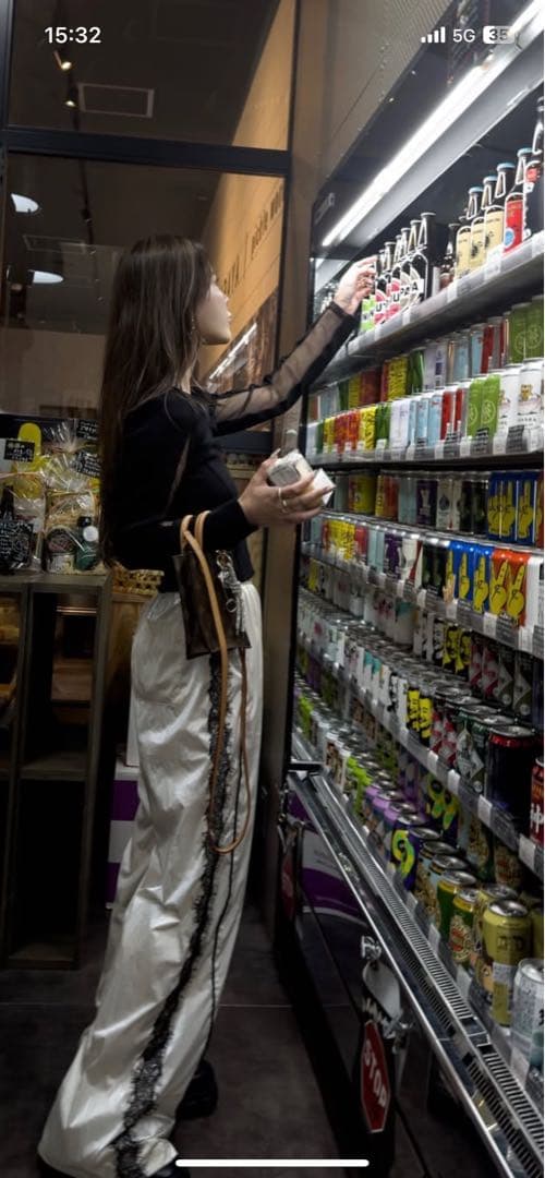 グラムリップスレースラインパンツ　完売品