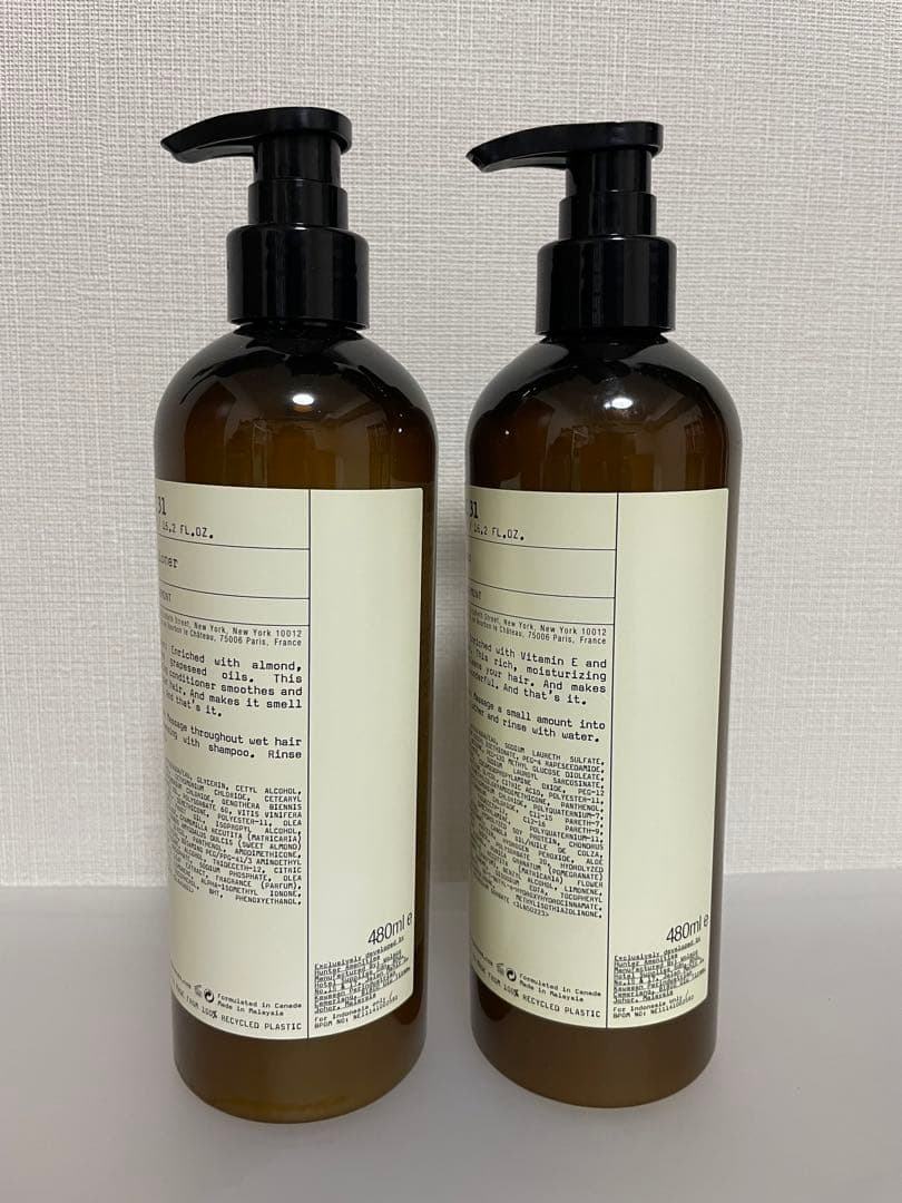 AkoLE LABO ROSE 31 シャンプーコンディショナー480ml