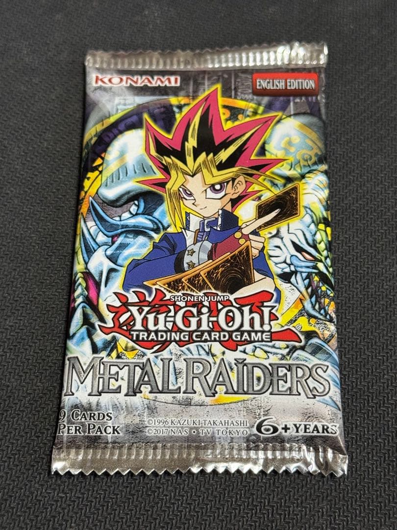 遊戯王　英語版　未開封　パック　５種セット