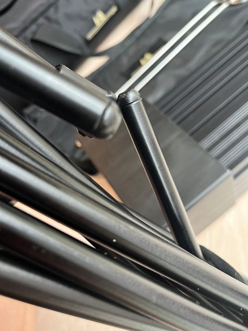 極美品 ogawa オガワ ロールテーブルM ブラック　黒