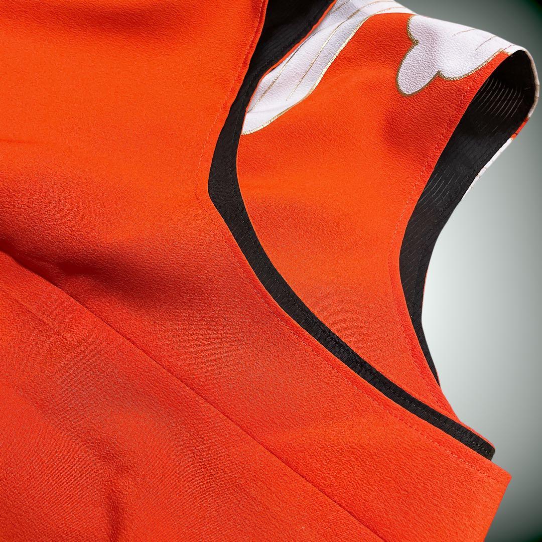 スクエア変型ジレ 着物リメイク リバーシブル フリーサイズ J71226