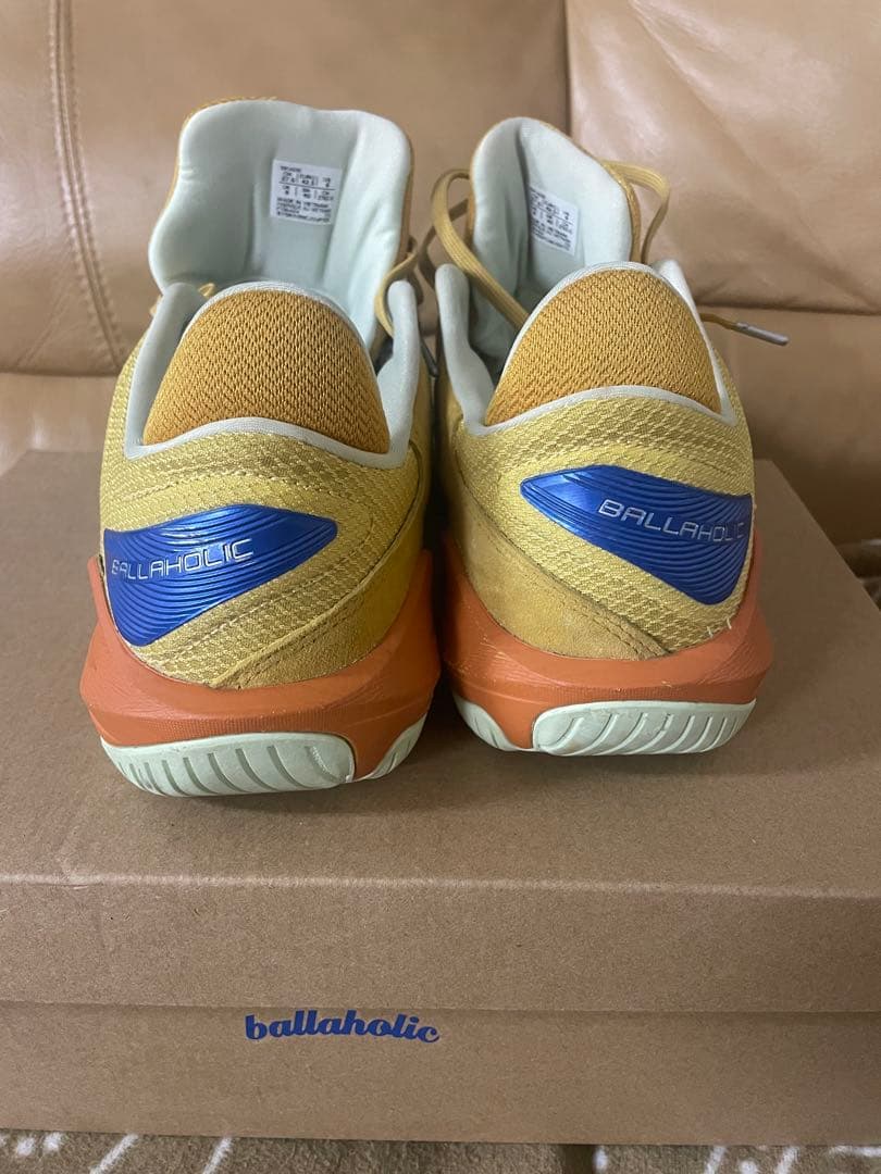 ballaholic バスケットボールシューズ クリーム/イエロー　27cm