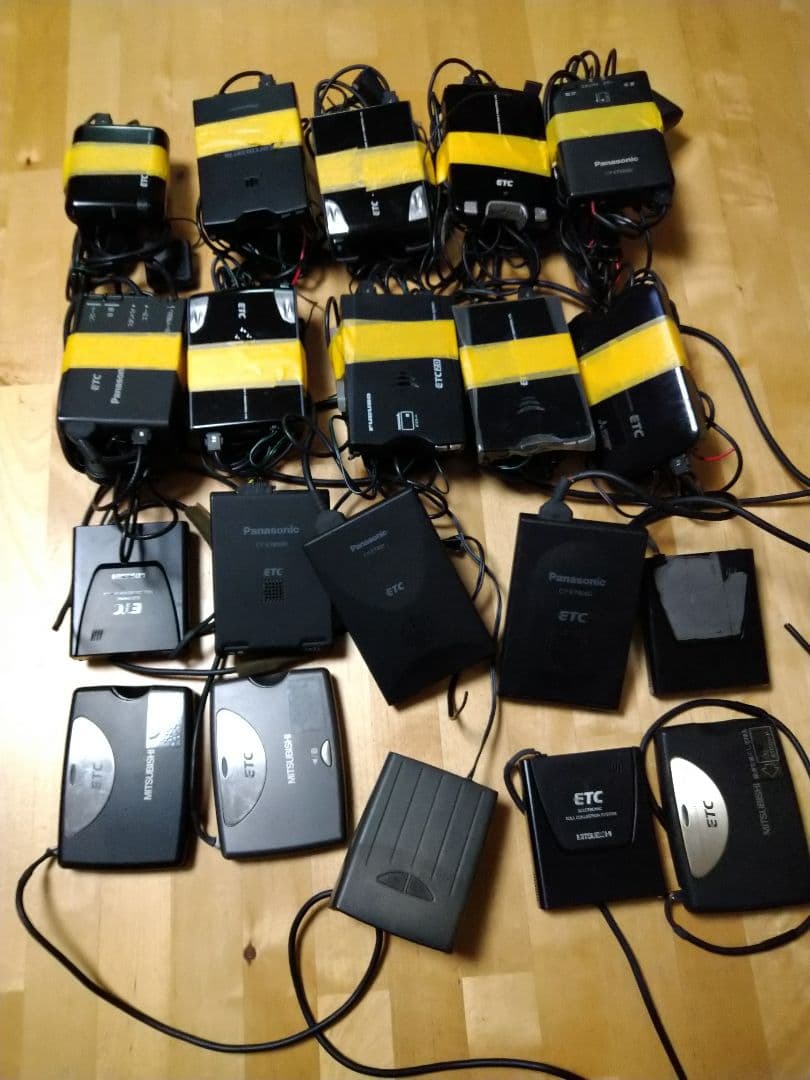 ETC車載器20個　普通車外し