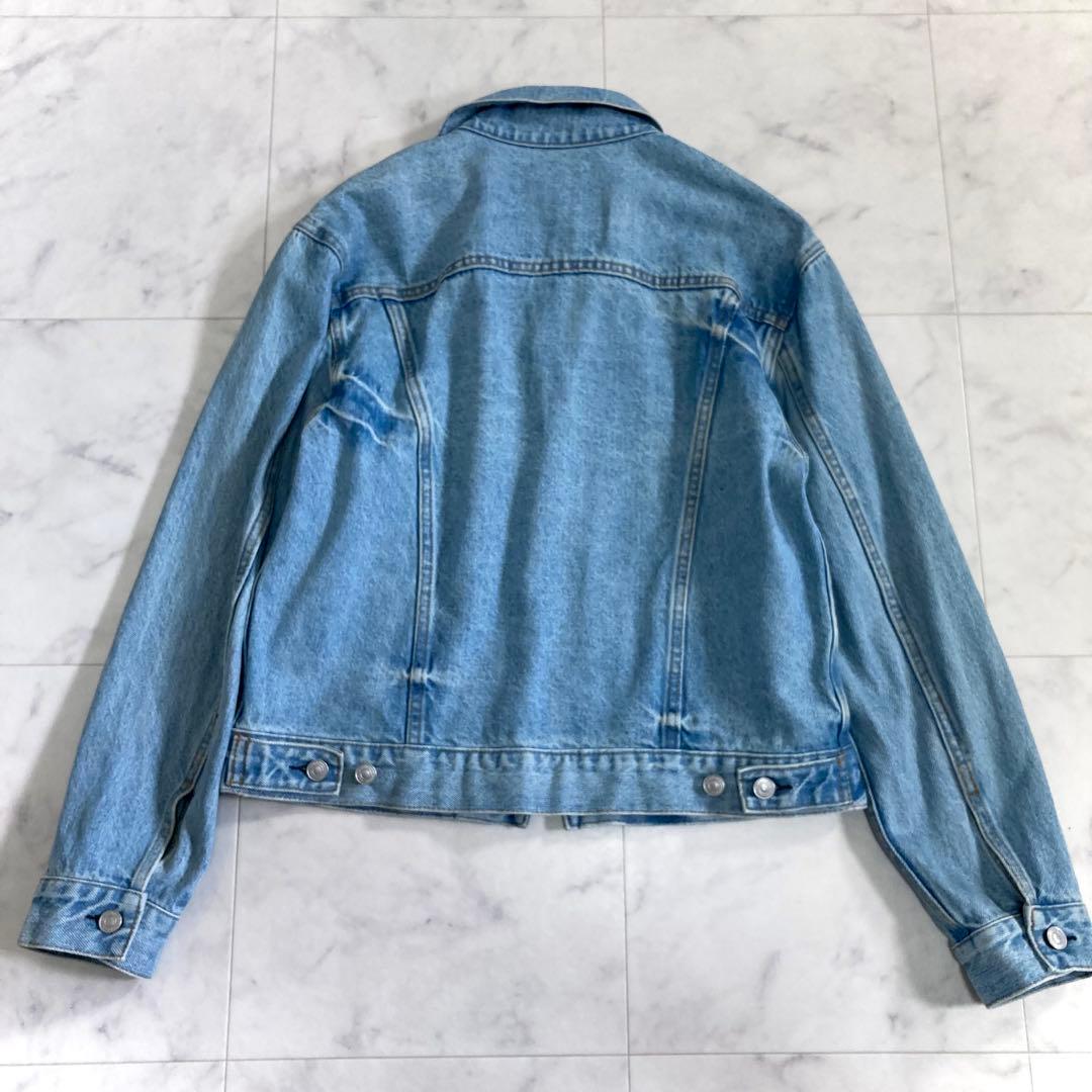 ラウンジドレス 23SS デニムジャケット オーバーサイズ ライトブルー