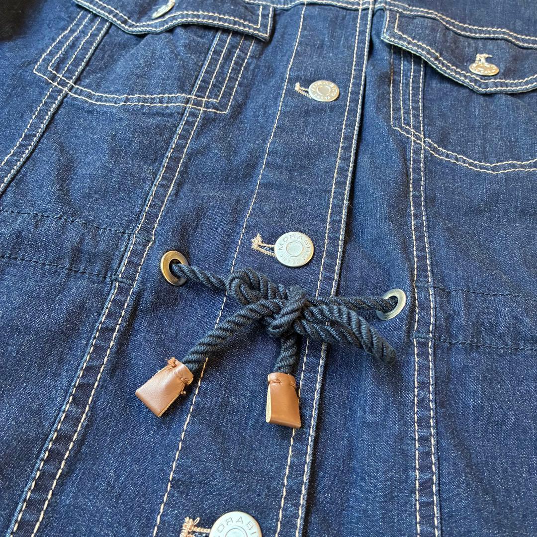 MORABITO BLANC モラビトブラン ストレッチデニムジャケット38