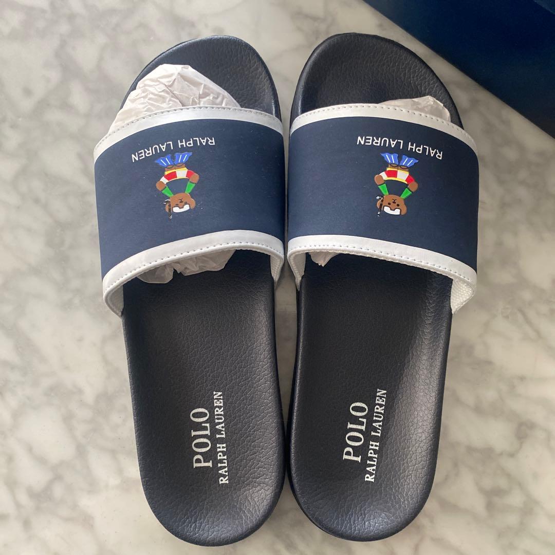 なかし　新品未使用ラルフローレン　7 25.9cm ポロベア　サンダル