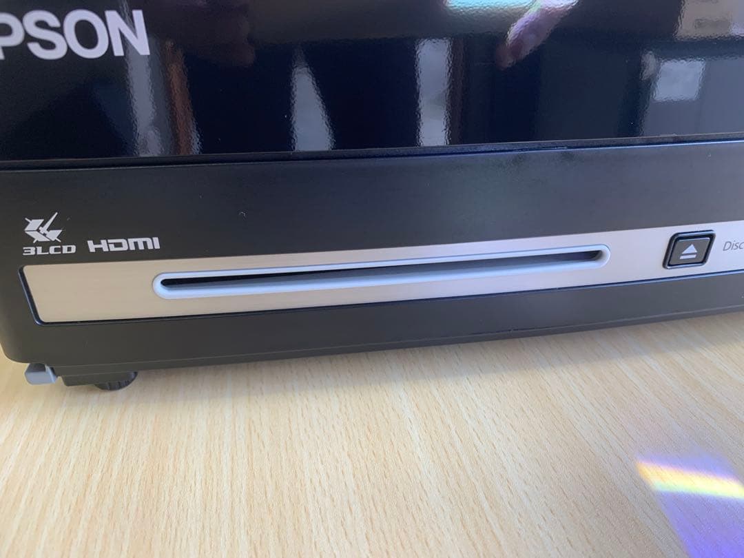 【ランプ点灯時間 104H】EPSON プロジェクター EH-DM3リモコン