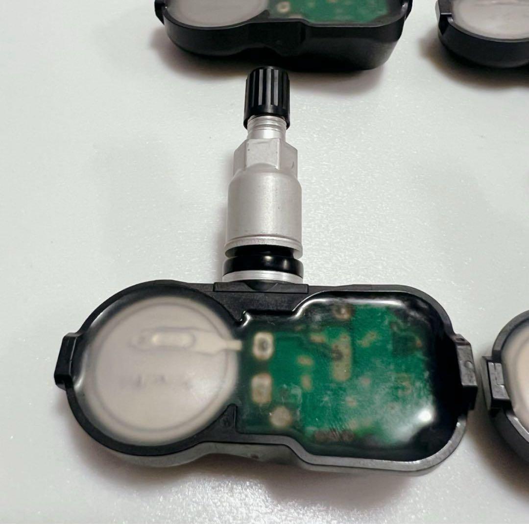 トヨタ純正アルミホイール空気圧センサーPMV-C015・4個