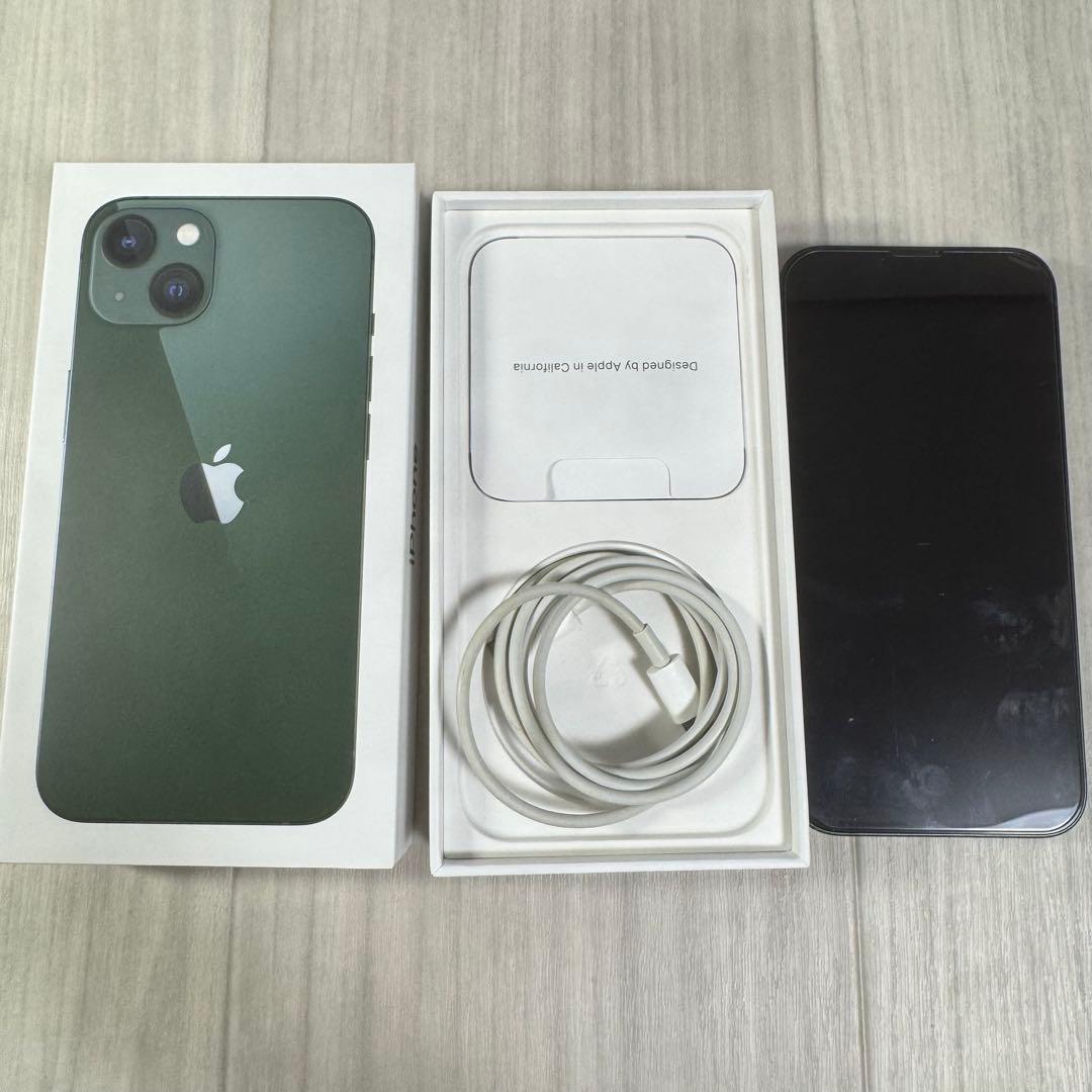 k*u様 Apple iPhone 13 128GB グリーン 本体
