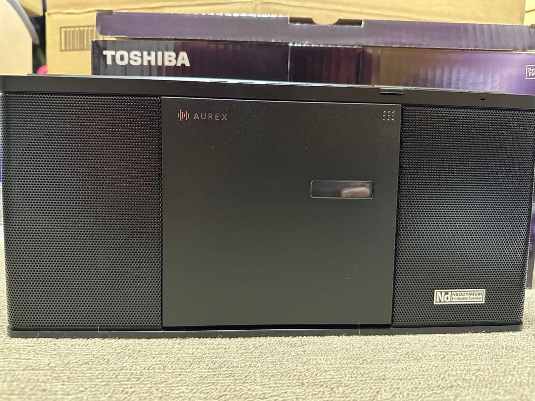 TOSHIBA TY-ANX3 K ブラック ラジオCD