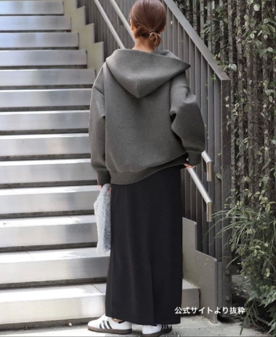 ジャーナルスタンダードレリューム　フーディーブルゾン　グレー　フリーサイズ