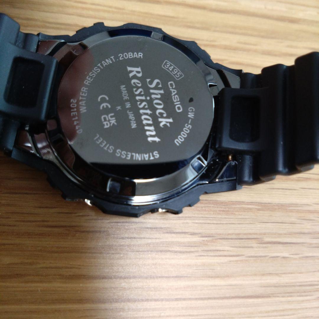 CASIO G-SHOCK 電波タフソーラー GW-5000U-1JF 本体のみ