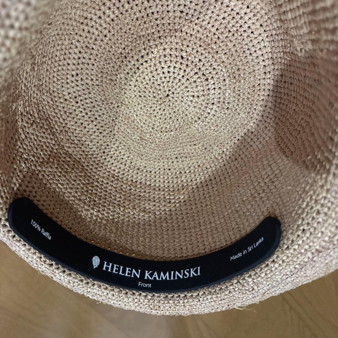 伊勢丹購入☆ ヘレンカミンスキープロバンス8 新品パッド 麦わらストローハット
