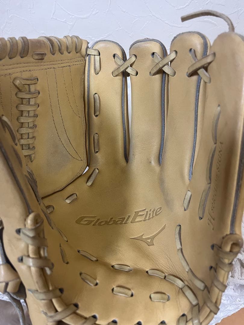 【超美品❗️】1Mizuno Global Elite 投手用　軟式　グローブ