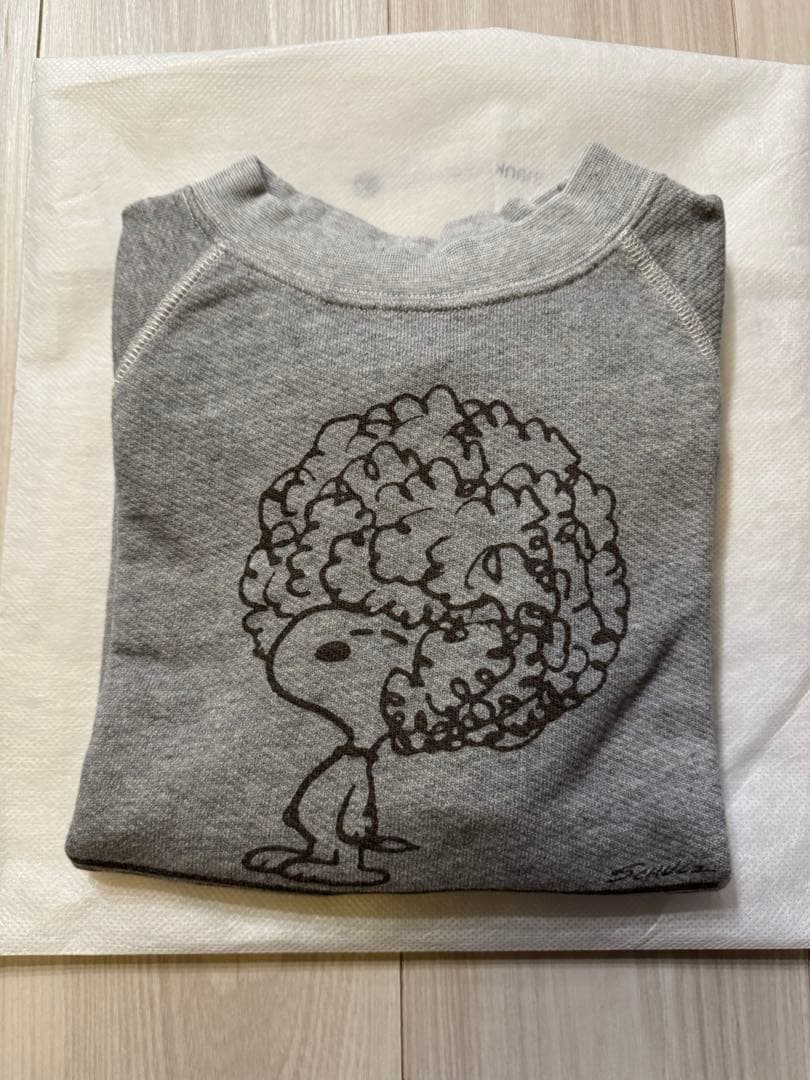 【新品】デニムダンガリー　ロンハーマン　スヌーピー　半袖スウェット