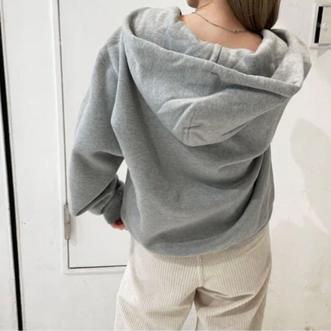 【美品/人気】AURALEE オーラリー レディース ハーフジップパーカー 0