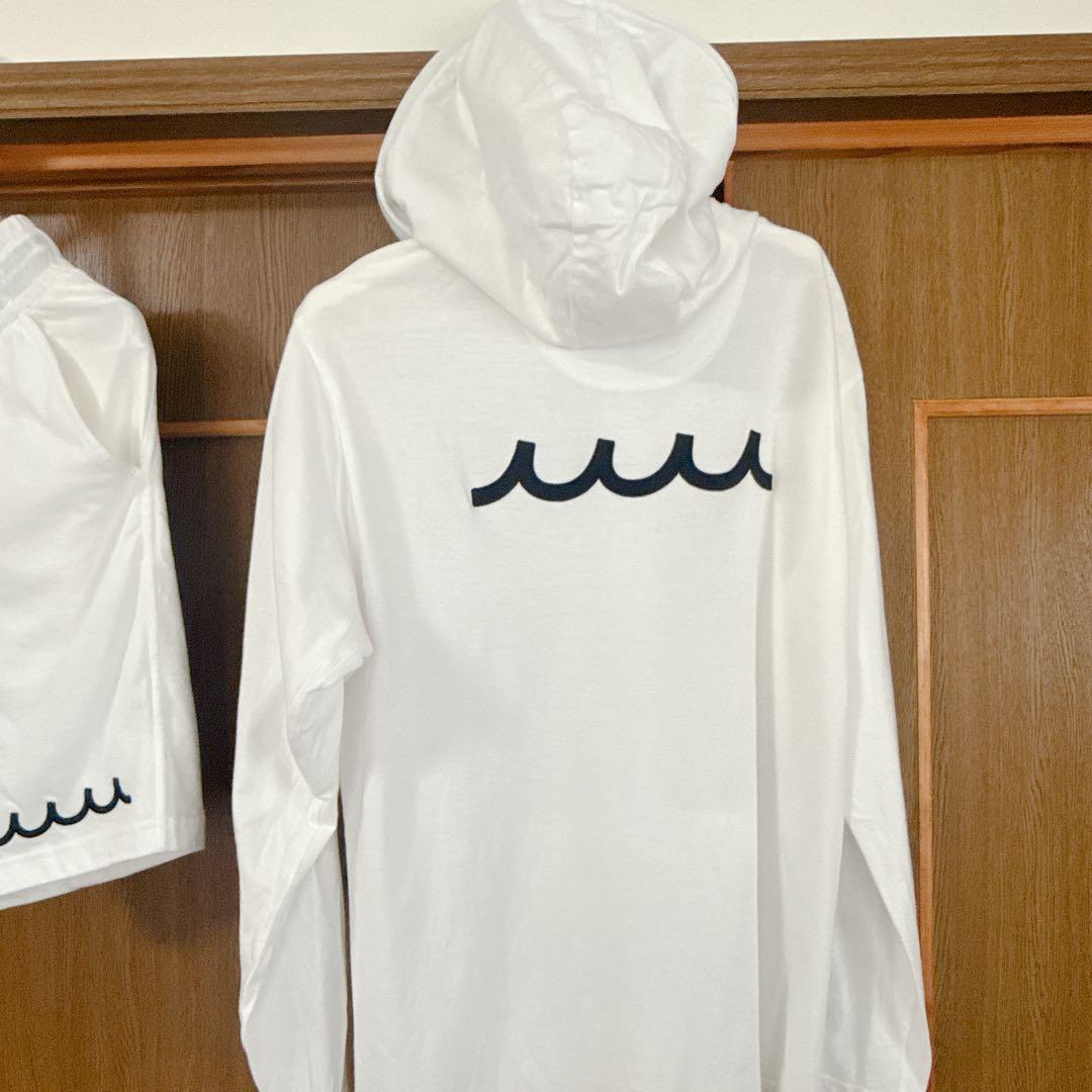 美品　MUTA MARINE フード付きショートパンツセット