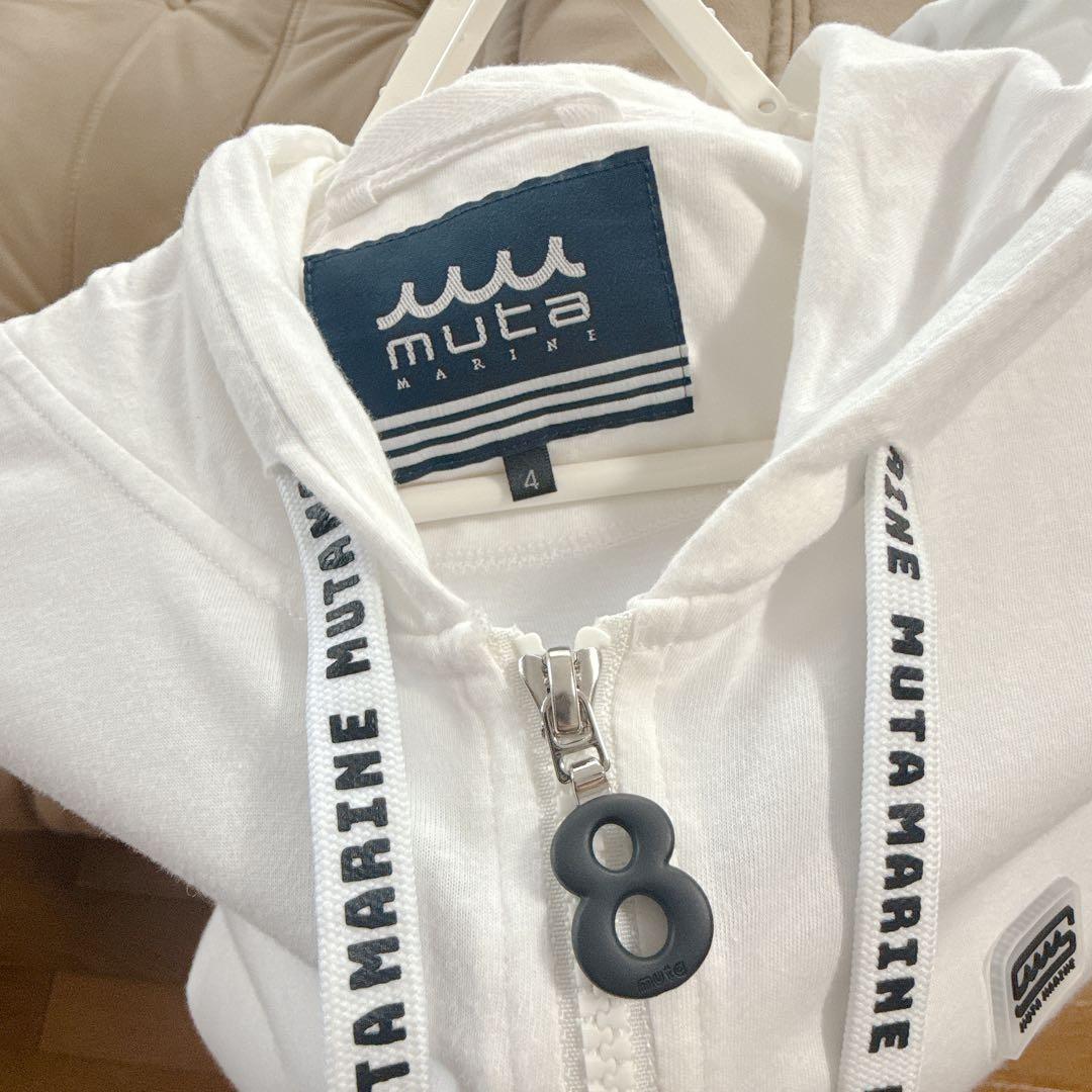 美品　MUTA MARINE フード付きショートパンツセット