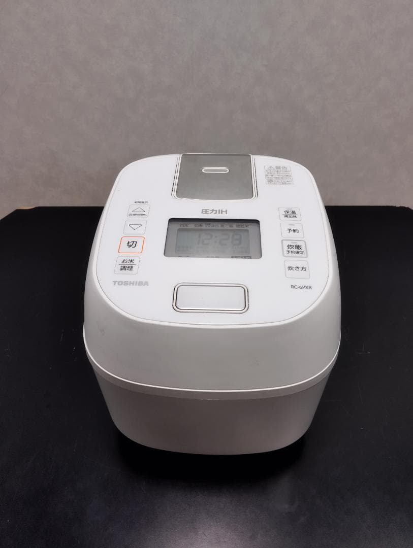 Y♦♦533 東芝 圧力IHジャー炊飯器 RC-6PXR(W)