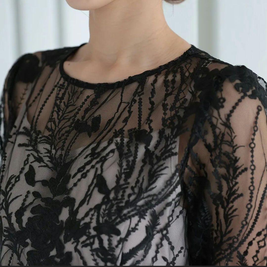 極美品　haremode　ドレス　ワンピース　結婚式　オケージョン　二次会