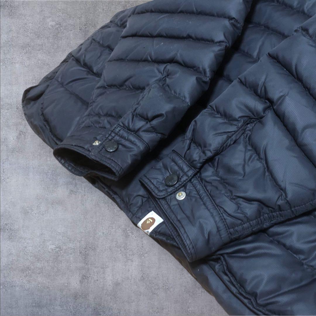 ABATHING APE アベイシングエイプ　ライトダウンジャケット　XXL