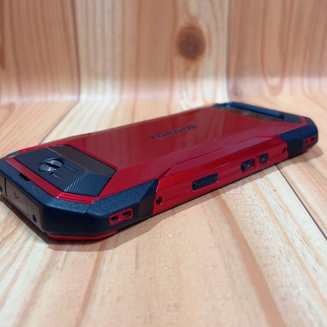 SIMフリー 本体 京セラ TORQUE 5G 128GB レッド 239G2