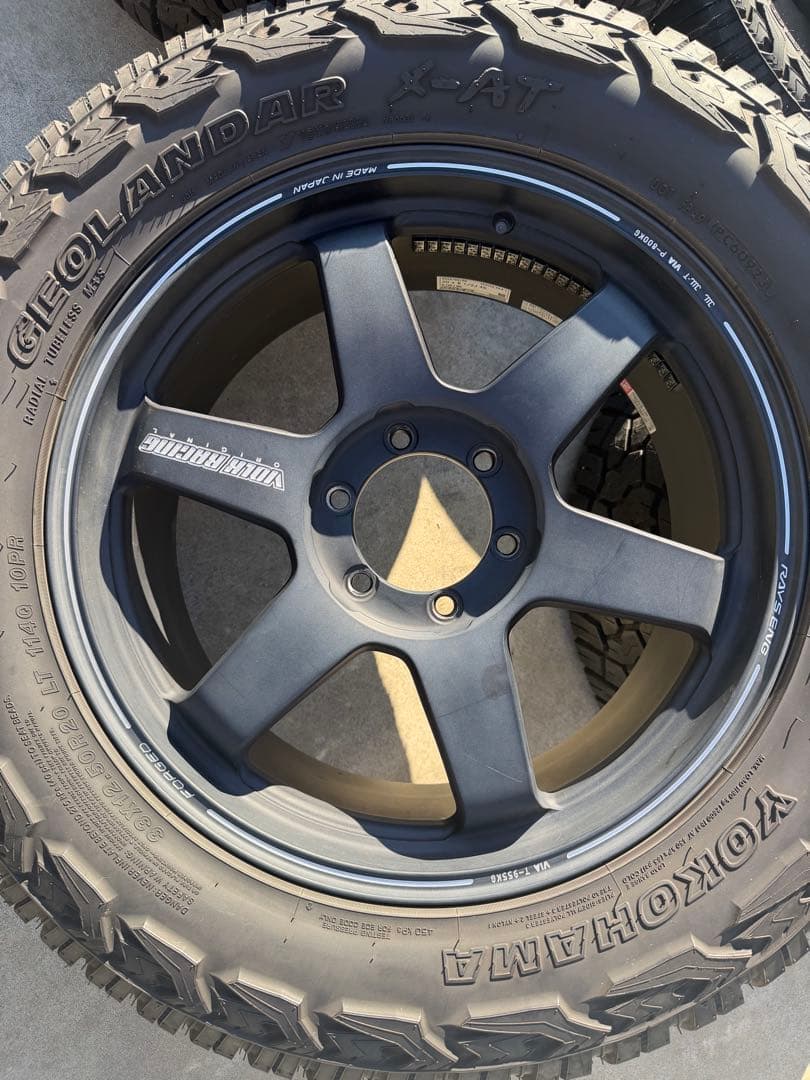 【レイズ】『ボルクレーシング　TE37ウルトラ』２０インチ　ランクル300で使用