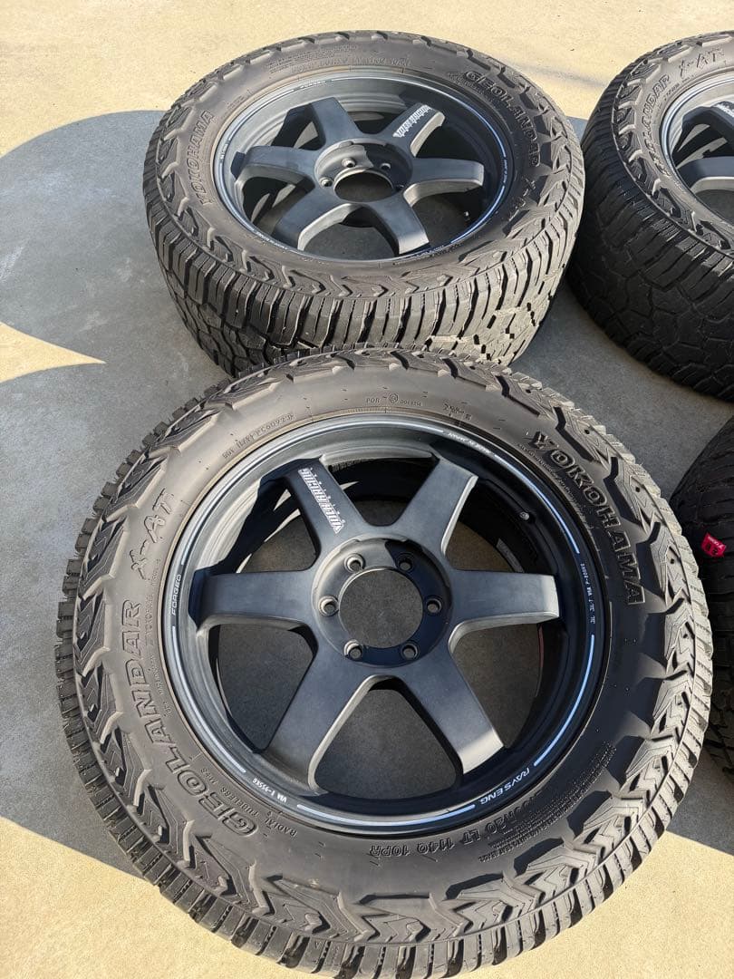 【レイズ】『ボルクレーシング　TE37ウルトラ』２０インチ　ランクル300で使用