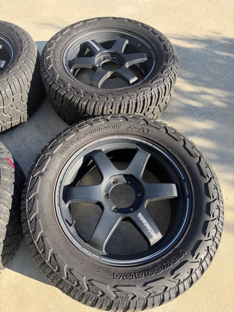 【レイズ】『ボルクレーシング　TE37ウルトラ』２０インチ　ランクル300で使用