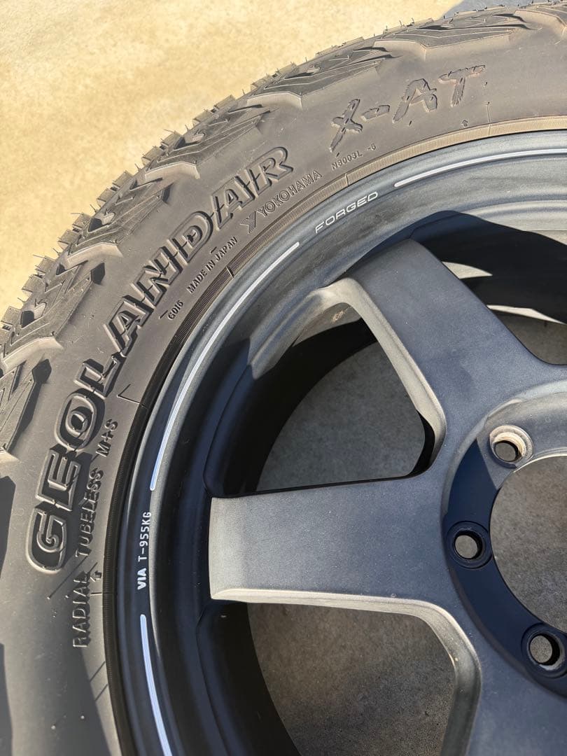 【レイズ】『ボルクレーシング　TE37ウルトラ』２０インチ　ランクル300で使用