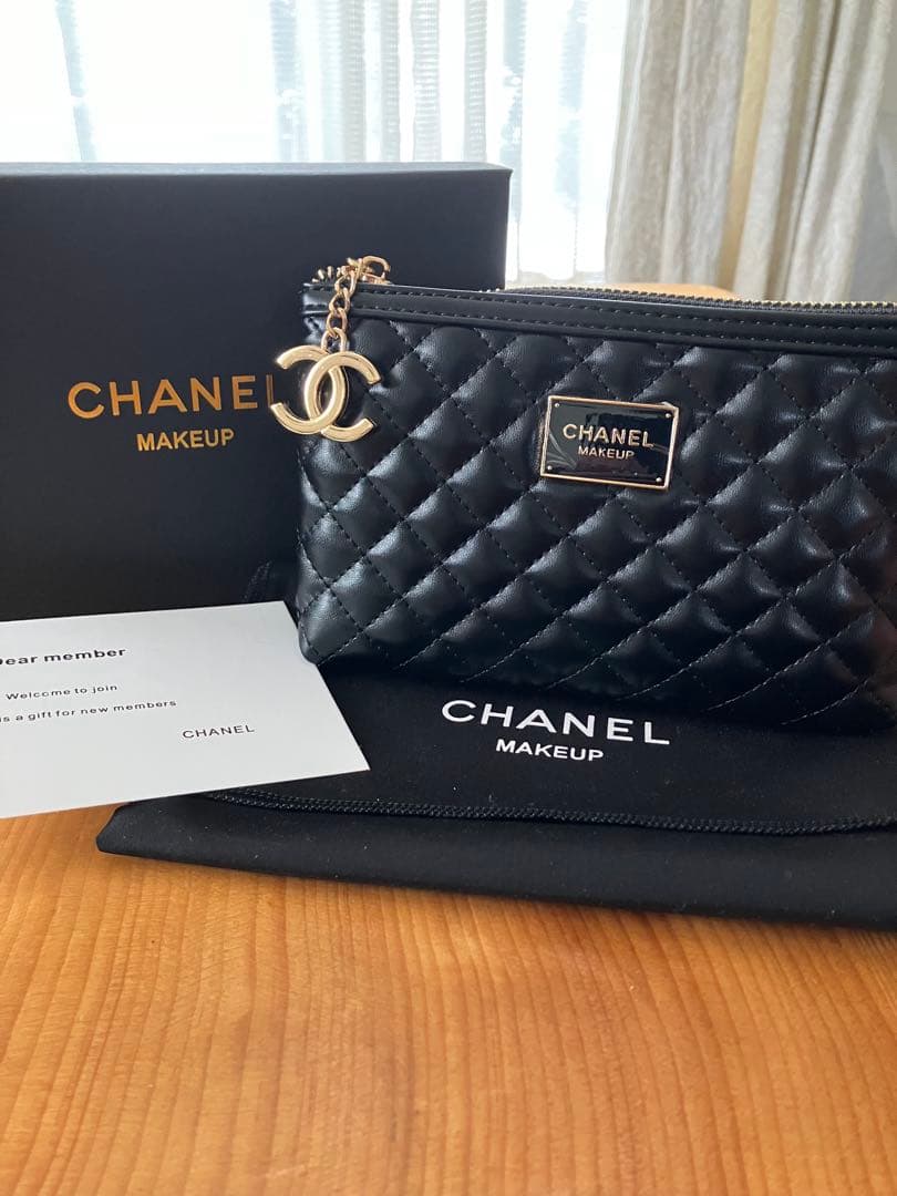 【非売品】CHANEL シャネル キルティングポーチ